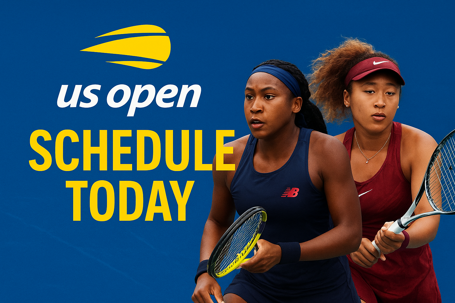 US Open Schedule 2025