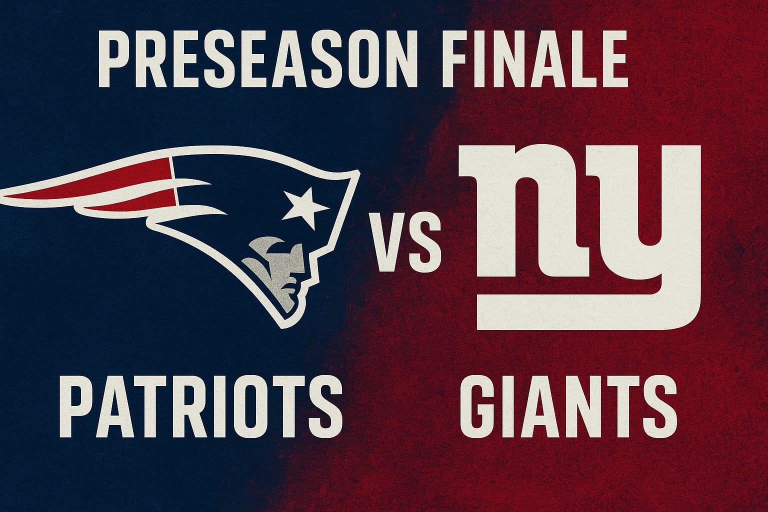 Patriots vs Giants