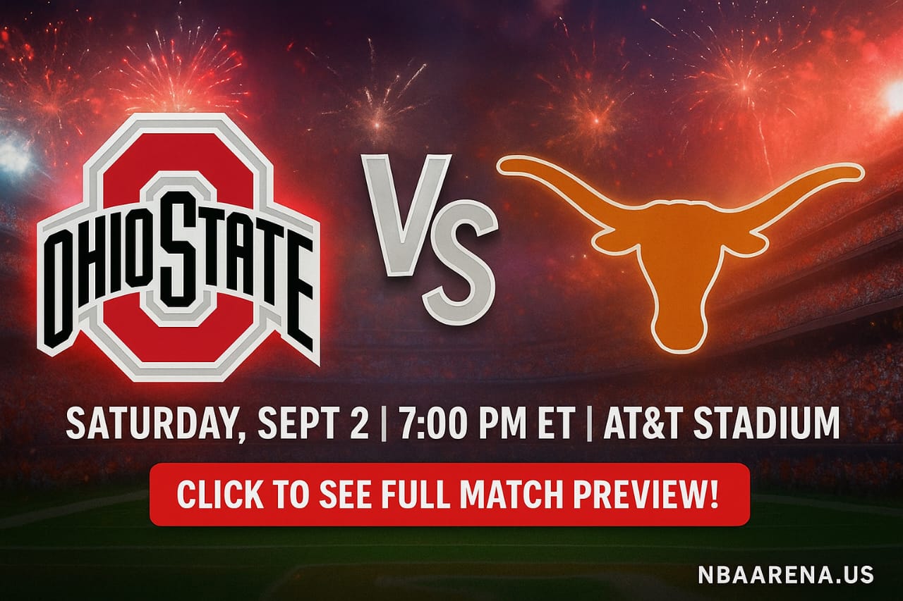 The Texas vs. Ohio State 2025