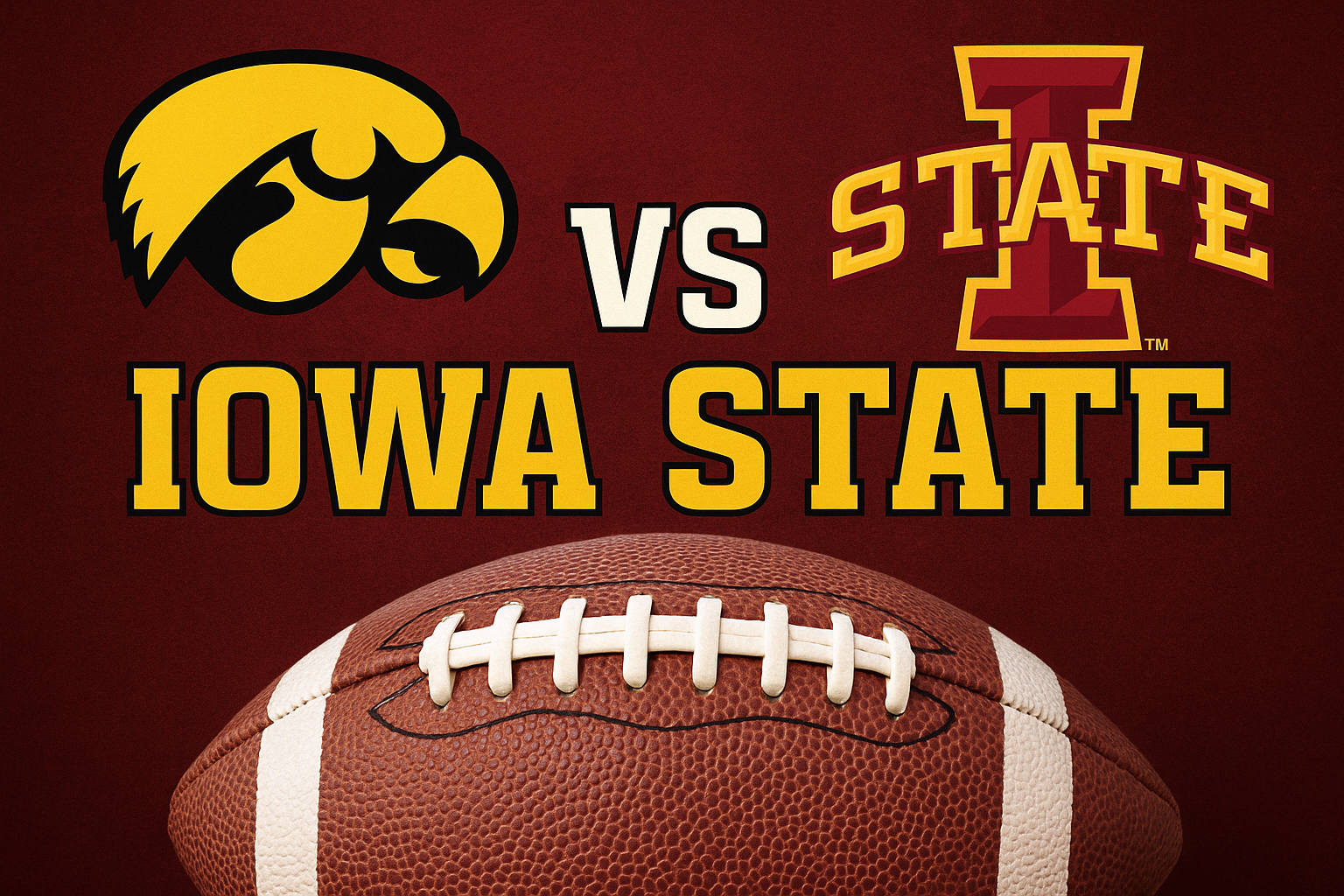 Iowa vs Iowa State Football