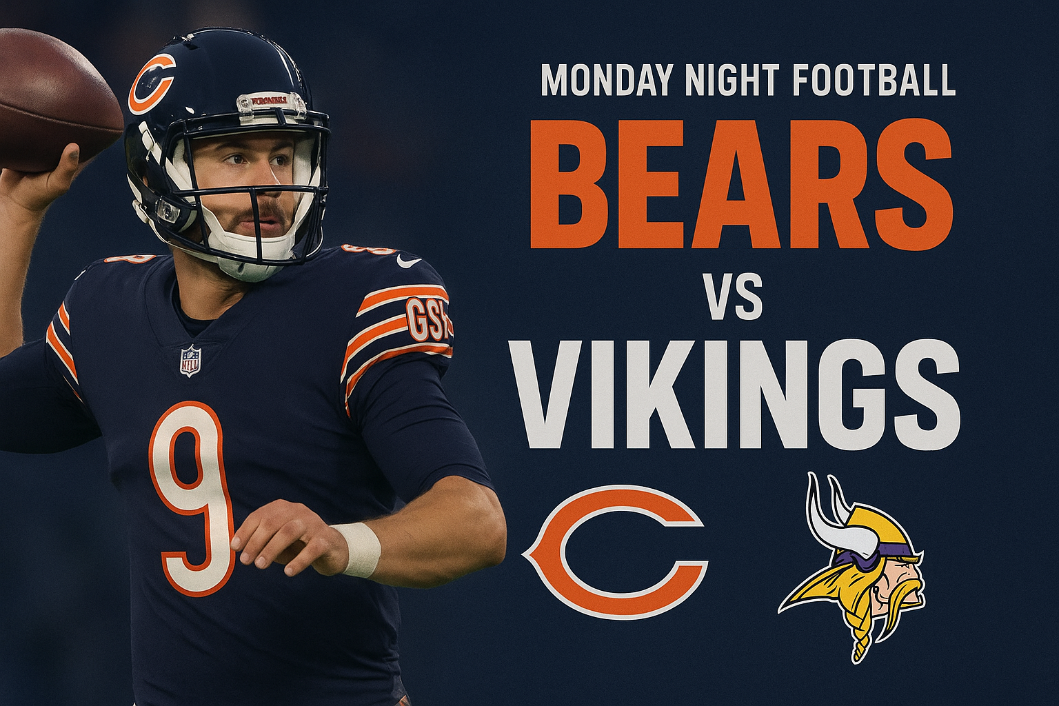 “Ben Johnson’s Bears Debut on MNF” “Ben Johnson’s Bears Debut on MNF”