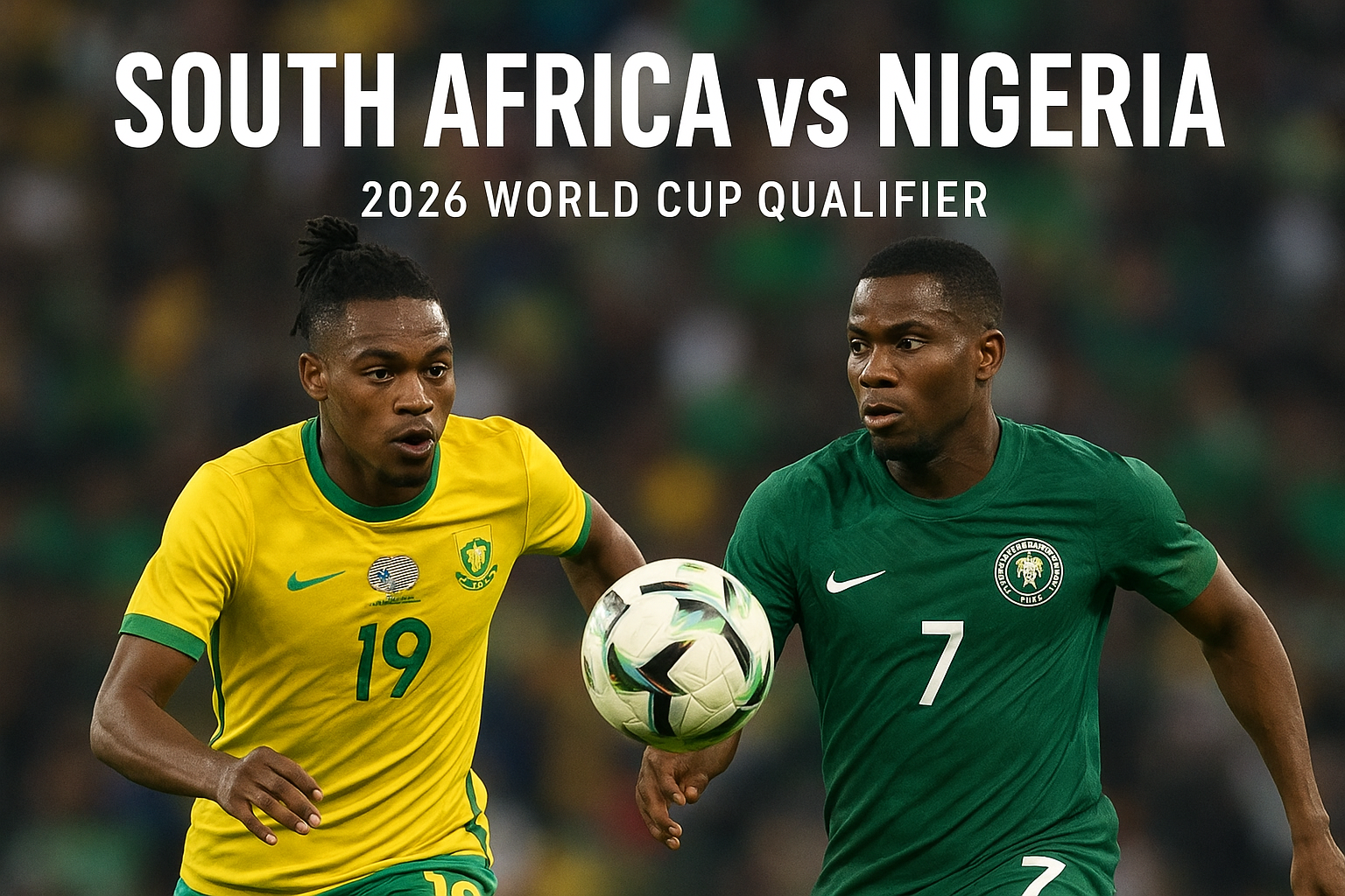 South Africa vs Nigeria
